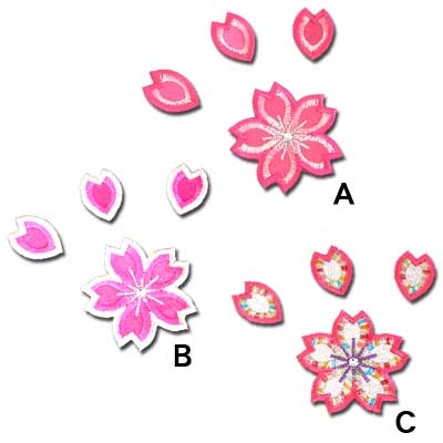 桜ワッペン