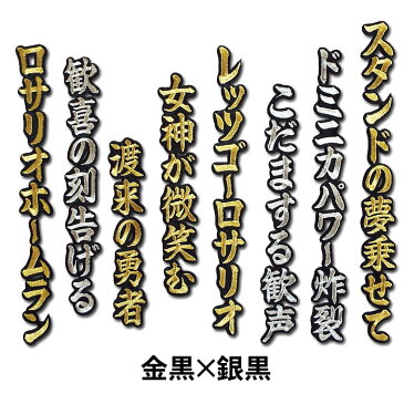 【プロ野球　阪神タイガースグッズ】ロサリオ　ヒッティングマーチ（応援歌）ワッペン