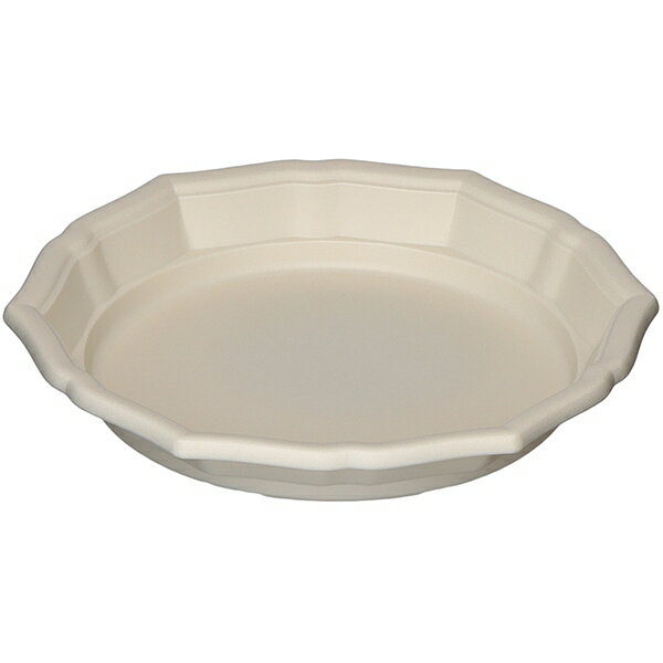 スタイルプレート 8号 ホワイト アップルウェアー 鉢皿