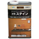 オイルステイン 水性ステイン 1L チーク アサヒペン ウッドステイン ステイン ステイン塗料 塗料 木材塗料 水性塗料 工作 屋内 家具
