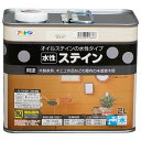 オイルステイン 水性ステイン 2L ホワイト アサヒペン ウッドステイン ステイン ステイン塗料 塗料 木材塗料 水性塗料 工作 屋内 家具