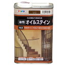 オイルステイン 油性オイルステイン 1L チーク アサヒペン ウッドステイン ステイン塗料 ステイン 油性 木材塗料 油性塗料 工作 家具 屋内 着色