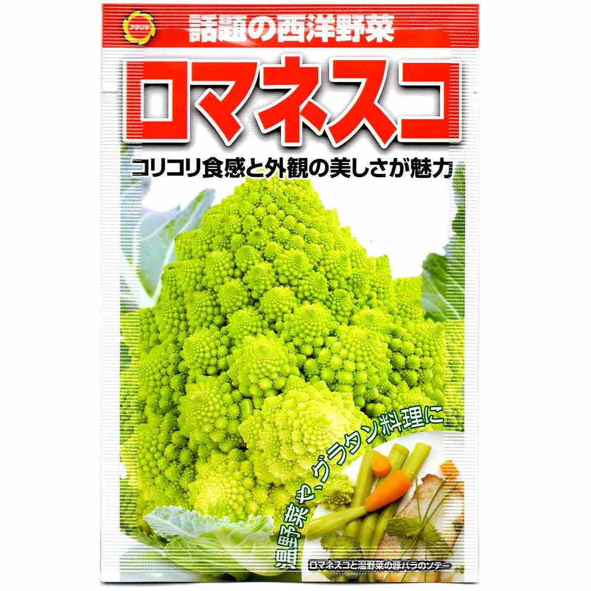 乐天商城 - ロマネスコ アタリヤ農園 話題の西洋野菜 コリコリ食感 外観の美しさが魅力 野菜種 野菜 種子 野菜の種