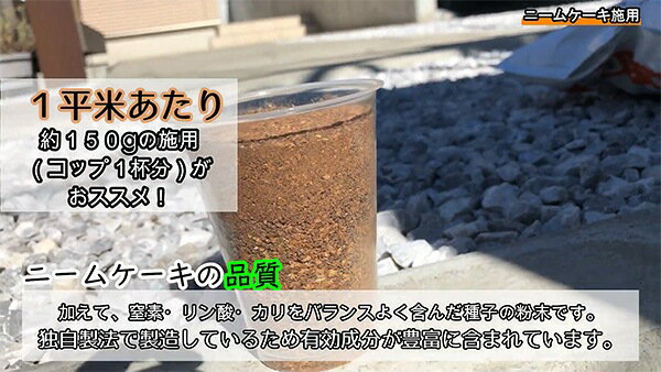 ニームケーキ ダイコー 土壌改良剤 ダイコーニーム 植物性土壌改良剤 粉末 土壌改...