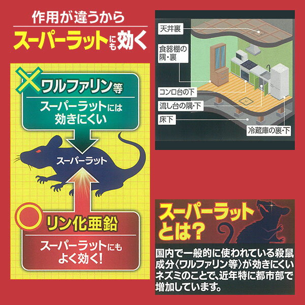 ドラデスパワー 速効プレミアム 2g×20個入 フマキラー 殺鼠剤 ネズミ 殺鼠剤 ネズ...