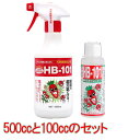 まとめ買い HB-101 そのままスプレー 500cc +HB-101 100cc セット フローラ 植物を超元気にする 活力液 送料無料