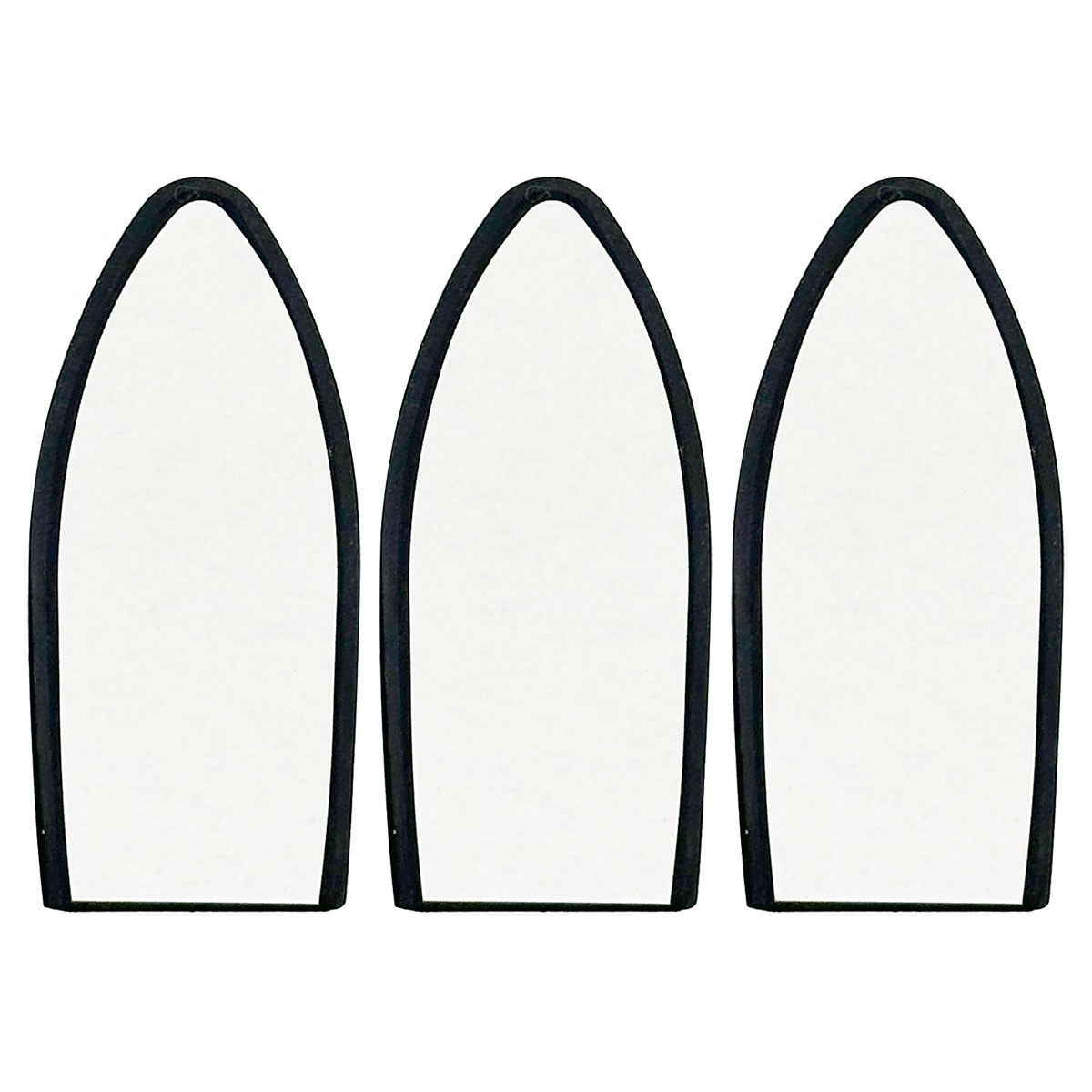 乐天商城 - コーキング 仕上げヘラ 神指 L用替えゴム NBR系発砲ゴム ブラック 3mm KO-KGLK ×3個 ハンディ・クラウン 尾崎亀商店 プロ仕様 下地 サッシ廻り 入隅 金物取合 M