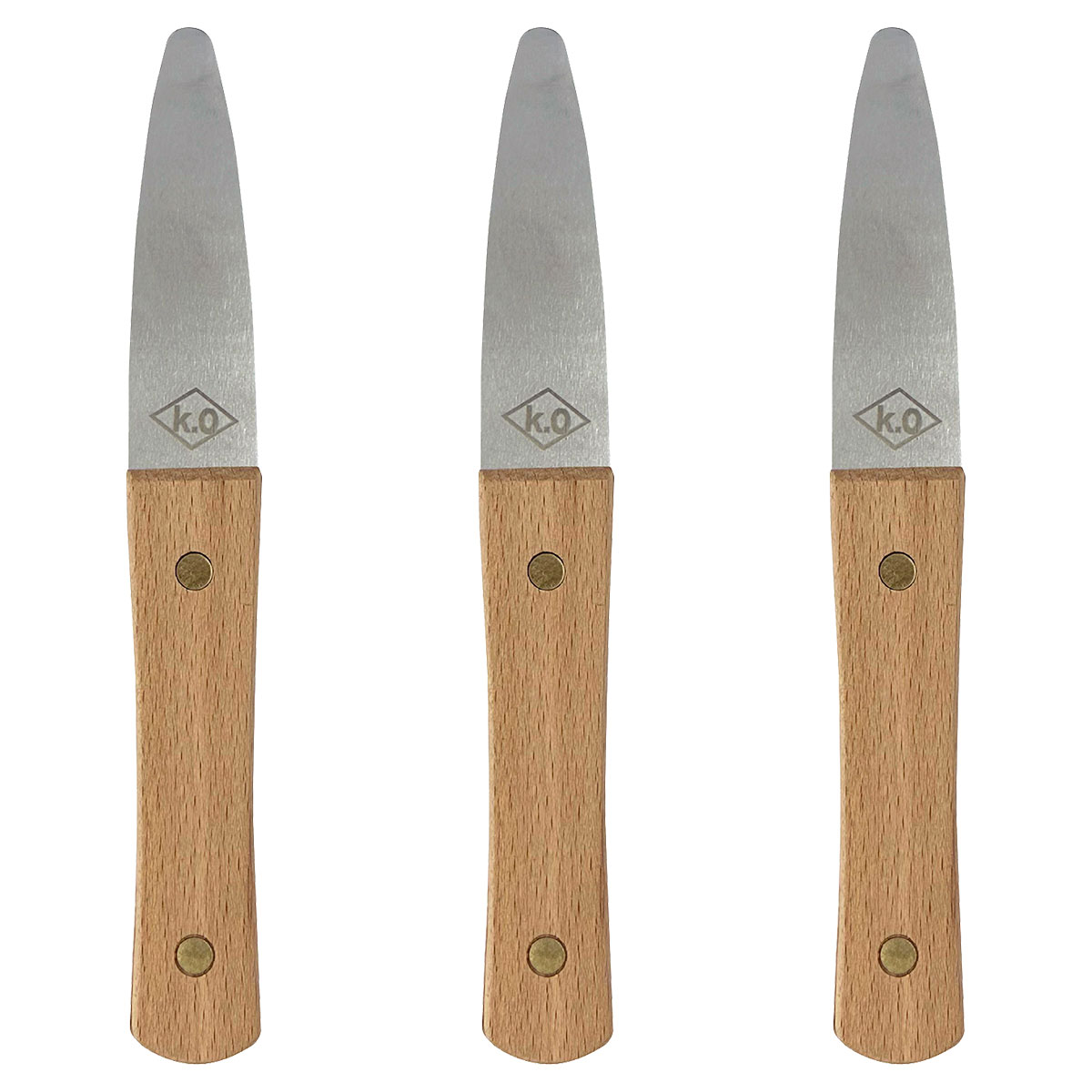 コーキング 仕上げヘラ 円熟 本体 KO-EH ×3本 ハンディ・クラウン 尾崎亀商店 プロ仕様 下地 サッシ廻..