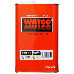 ワトコオイル 1L ホワイト W-07 北三 HOXAN 木材専用オイルフィニッシュ WATCO WOOD FINISHING OIL