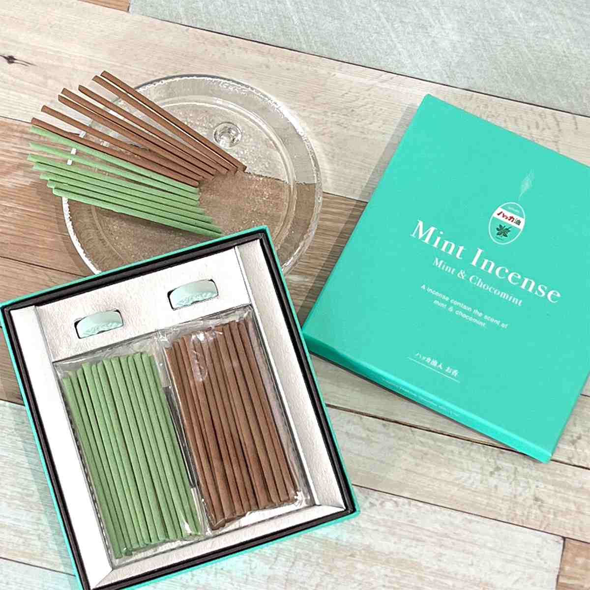 お香シリーズ Mint Incense(ミントインセンス) 北見ハッカ通商 ハッカ油入 旅香 お香 M4