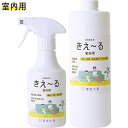 まとめ買い きえ～る Hシリーズ 室内用 280ml + 1L 詰替セット 環境大善 天然成分100% 水のようにきれいな消臭液 無香 抗菌 無色透明 きえーる 消臭剤 送料無料