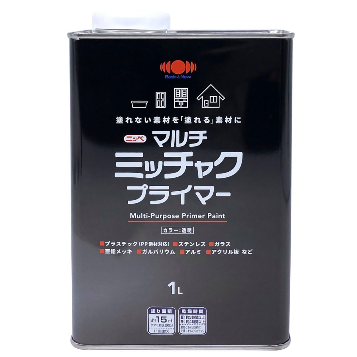 プライマー マルチミッチャクプライマー 1L ニッペ プライマー 塗装 ミッチャクプライマー マルチプラ..