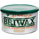 蜜蝋ワックス ブライワックス トルエンフリー 370ml クリア BRIWAX 蜜蝋 テーブルワックス 家具用ワックス アンティークワックス