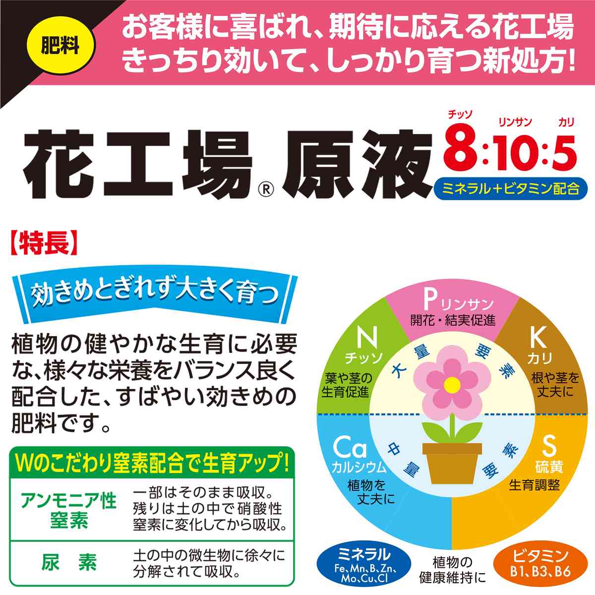 肥料 花工場 原液 1200ml KINCHO園芸 肥料 野菜 肥料 花 肥料 野菜肥料 液肥 野菜 ...