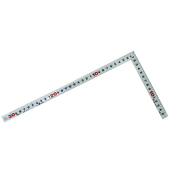 さしがね 曲尺角厚 シルバー 30cm 裏面角目 10286 シンワ測定 曲尺 差し金 差金 シンワ 定規 測定 計測..