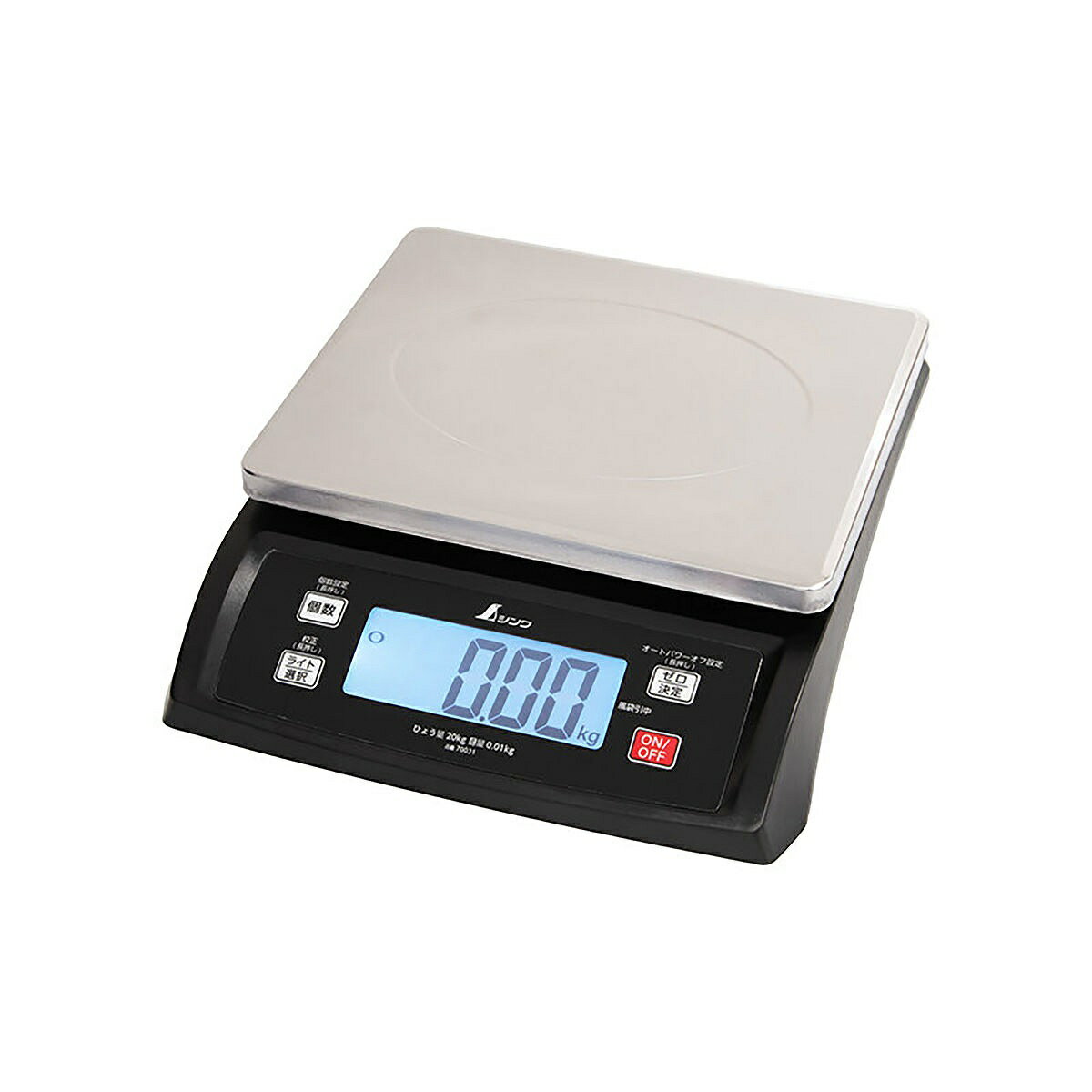 乐天商城 - デジタルはかり 20kg SD 取引証明以外用 70031 シンワ測定 デジタル 秤 デジタルスケール 計り 計量器 電子はかり 計測