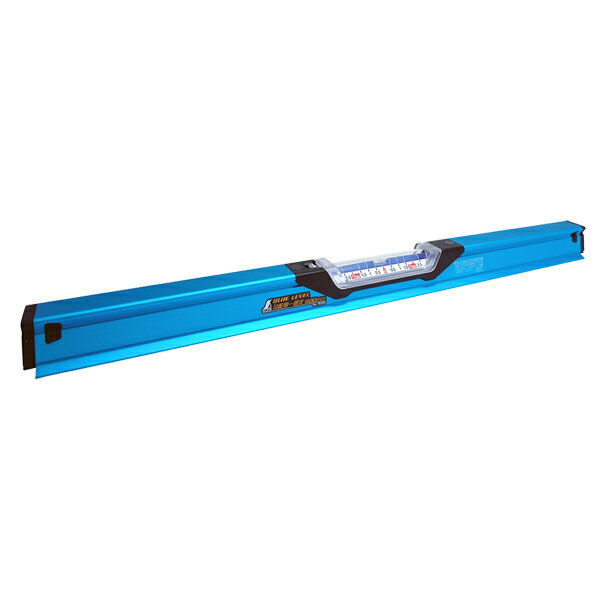 水平器 ブルーレベル 勾配用一管式 600mm 76359 シンワ測定 角度計 水準器 レベル 勾配計 水平器 シン..