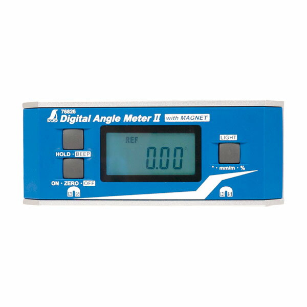 シンワ測定 デジタルアングルメーター 2 防塵防水 マグネット付 76826 B