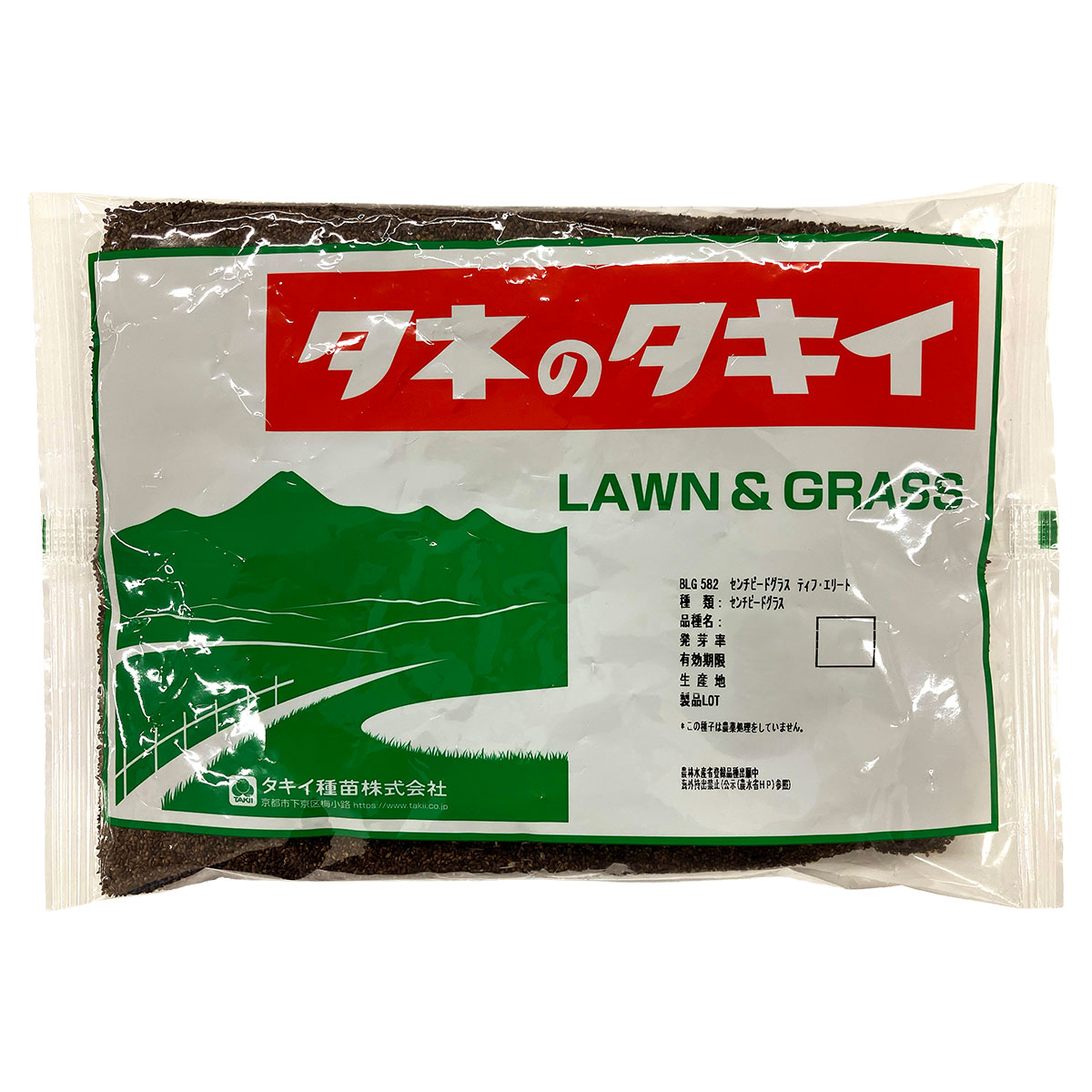 ※メーカーより直送品となります。当店から出荷される商品と一緒に購入された場合別途送料が発生致しますご了承ください。有効期限最低3カ月以上の商品を発送させていただきます。それ以下の期限になる場合、当店よりメールまたはお電話にてご連絡させていただきます。ご注意：必ず播種時期を確認して頂きご購入をお願い致します。ご利用になる地域の気温をご確認の上、ご購入お願い致します。【播種期】冷涼地：5〜6月中旬中間・暖地：3月下旬〜8月中旬※積雪の多い地域では、試験播種による越冬確認後に 本格的なご利用をお願いします。【播種量】・芝生用：10〜15g/平米・緑化用：8〜20g/平米・畦畔用および牧草用：5〜15g/平米(5〜15kg/10a)【用途】・ゴルフコースのラフおよび進入路の法面。・スポーツ競技場（使用頻度の低い）や公園、家庭用芝生。・河川敷や堤防、果樹園、道路の法面。畦畔の保全および雑草抑え。【特性】・センチピードグラス改良種 ティフ・ブレアよりも地上ほふく茎の伸長に優れ、耐陰性に優れる。 太いほふく茎とアレロパシーの作用により雑草の発生や侵入を抑制する。・耐寒性が強く、青森以南の広い地域で利用できる。・草丈は10〜25cm。・春の萌芽はゆっくりだが、晩秋まで緑度を保つ。・永続性に優れる。農林水産省品種登録出願中品種名：Tift TC458「海外持出禁止(公示(農水省HP)参照）」検索ワード : センチピート センチピードグラス ティフエリート 芝生 芝 草芝 グランドカバー ティフブレア 後継 芝張り 芝苗 芝種 ガーデニング 庭づくり 雑草対策 緑化資材 法面緑化 公園緑化 校庭緑化 景観資材