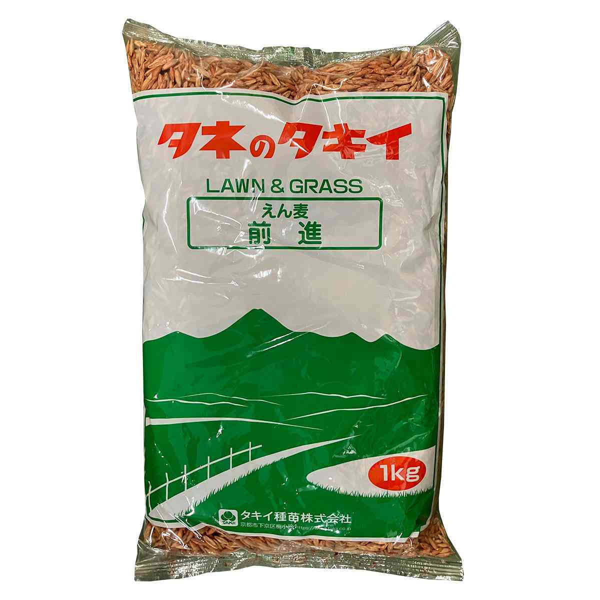 えん麦 (青刈用) 前進 1kg タキイ種苗 緑肥 種子 牧草 種子 中生 えん麦 種子 緑肥の種 緑肥の種子 牧草の種 緑肥 種 牧草 種