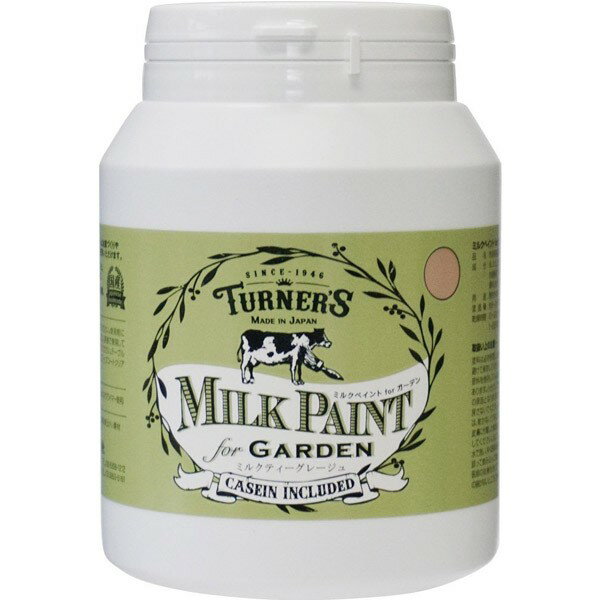 ターナー色彩 ミルクペイント for ガーデン ミルクティーグレージュ MKG45315 450mlのサムネイル