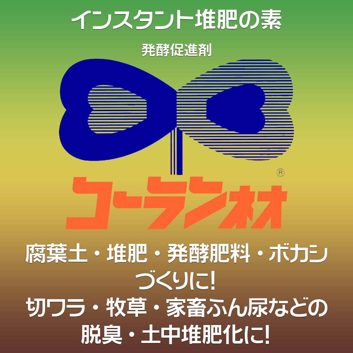 ワイズライフのコーランネオ 香蘭産業 コンポスト 醗酵促進剤 肥料づくり 醗酵促進剤 堆肥づくり 醗酵促進剤 腐葉土 堆肥 醗酵 肥料 醗酵 肥効促進 土壌改良資材｜アングル2