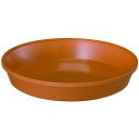 鉢皿サルーン 4号 ブラウン 大和プラスチック 鉢皿 M6
