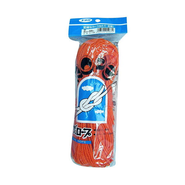 【特長】●軽量で水に強く、衝撃にも強いポリエチレンロープ【用途】●畑の畝立て(うねたて)作業時に