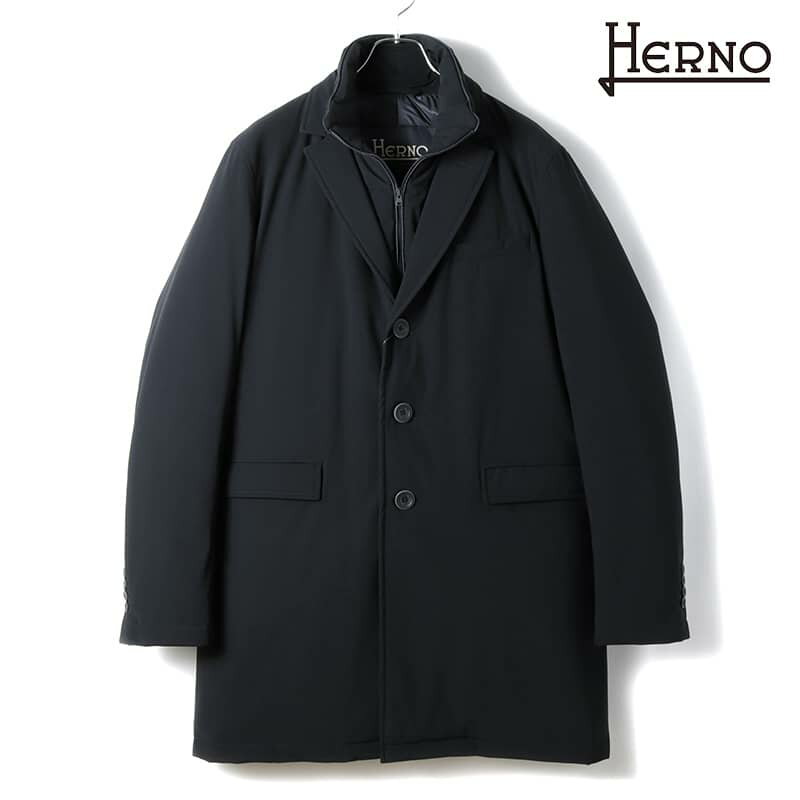 HERNO / ヘルノ｜ストレッチナイロンダウンチェスターコ