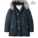 ウールリッチ ダウン メンズ WOOLRICH / ウールリッチ｜60/40クロスアークティックパーカ(ARCTIC DETACHABLE FUR PARKA)｜（MELTON BLUE）｜ 秋冬 アークティックパーカー ロクヨンクロス ダウンジャケット ダウンコート メンズ アメリカ アウトレット