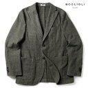 ボリオリ 【60%OFF】BOGLIOLI / ボリオリ｜ウールカシミヤグレンチェック柄2Bアンコンジャケット(K.JACKET)｜（グレージュ基調）｜ 秋冬 ブレザー ケージャケット kジャケット アンコンジャケット メンズ イタリア アウトレット