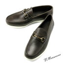 IL MOCASSINO / イルモカシーノ｜オイルドレザービットローファー｜（ダークブラウン）｜ スリッポン デッキシューズ ビットローファー 革 オイルドレザー メンズ イタリア アウトレット