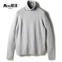 【60%OFF】MOORER / ムーレー|ウールカシミヤ混ブークレミドルゲージタートルネックニット(GORDON-CLO)|(ライトグレー)| 秋冬 セーター 長袖ニット ウール カシミア ラグランスリーブ メンズ イタリア アウトレット(4)