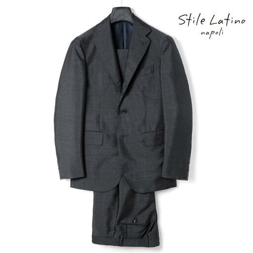 【50%OFF】Stile Latino / スティレラティーノ|モヘヤウールトロピカル3Bスーツ(VINCENZO)|(チャコールグレー)| 春夏 ヴィンチェンツォ アットリーニ スーツ ビジネス モヘア メンズ イタリア アウトレット 【50%OFF】Stile Latino / スティレラティーノ|モヘヤウールトロピカル3Bスーツ(VINCENZO)|(チャコールグレー)| 春夏 ヴィンチェンツォ アットリーニ スーツ ビジネス モヘア メンズ イタリア アウトレット