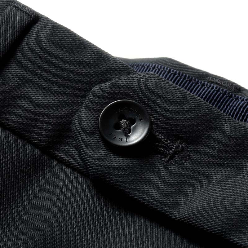 【30%OFF】INCOTEX / インコテックス｜ポリエステルテクノギャバジンノープリーツスリムテーパードパンツ35型/SLIM FIT(1TS035/40919)｜（ブラック）｜ ボトムス スラックス ノープリーツパンツ テーパードパンツ ツイル 35番 メンズ アウトレット