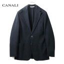 【40%OFF】CANALI / カナーリ|コットン鹿の子ジャージー2Bジャケット(JJ02695/J0146A)|(ネイビー)| 春夏 ジャージージャケット ...