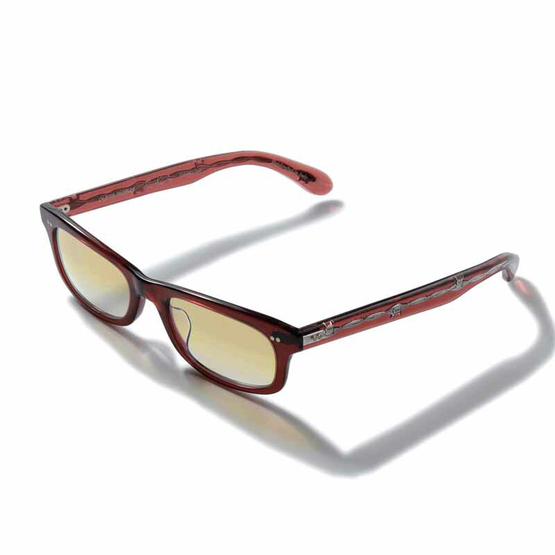 OLIVER PEOPLES / オリバーピープルズ｜スクエア型セルフレームサングラス(OV5484SU/Fai)｜（フレーム：ルビーレッド/レンズ：グラデーションライトブラウン）｜ ファイ メガネ 眼鏡 めがね アセテート メンズ ユニセックス イタリア製 アウトレット
