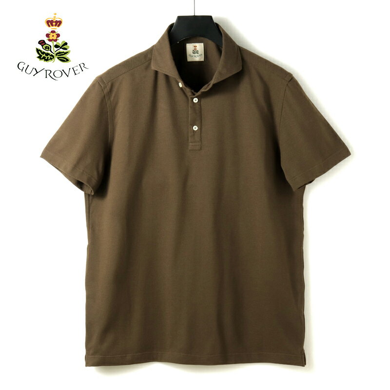 Drumohr ダークブラウン ポロシャツ Mサイズ Drumohr ドルモア コットンポロシャツ 【全3色】 | ITAL STYLE WEAR