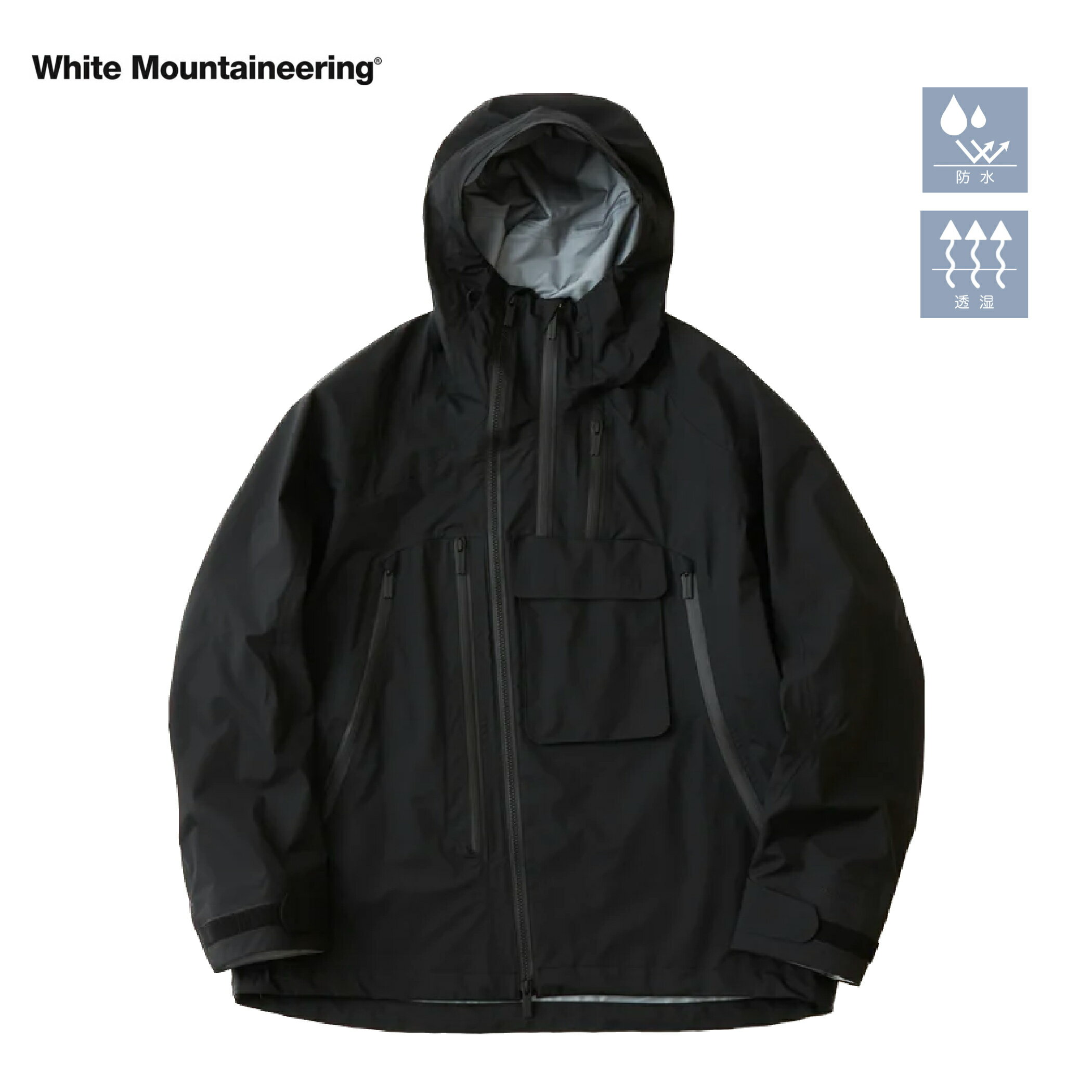 White Mountaineering / GORE-TEX 30D ASYMMETRY JACKET ホワイトマウンテニアリング ゴアテックス アシンメトリー ジャケット