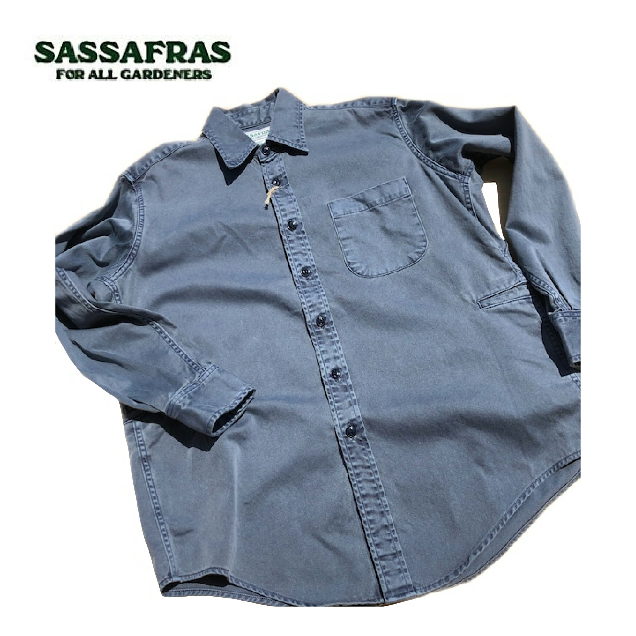 SASSAFRAS / Wheel Barrow Shirt ササフラス ウィールブローシャツ