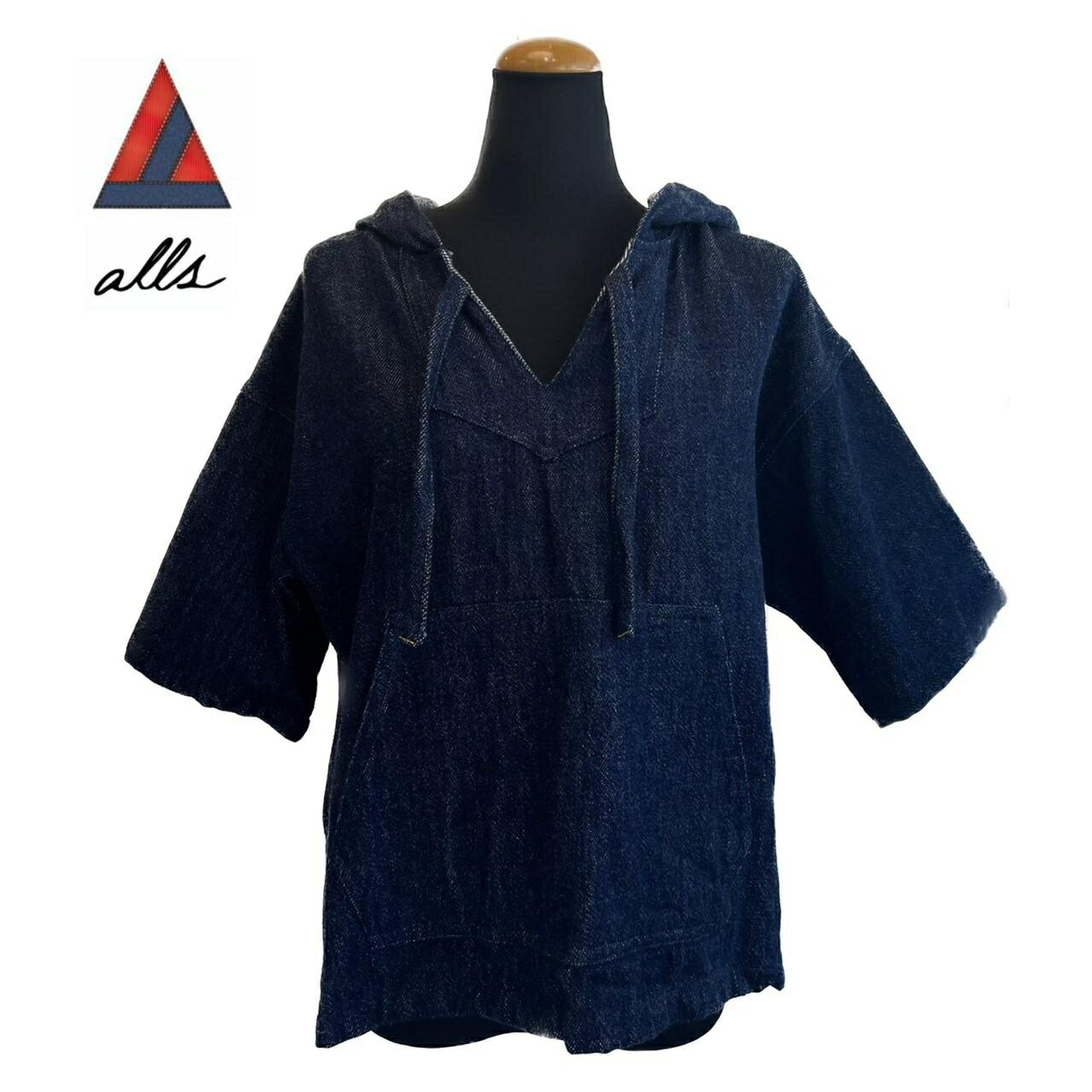 alls / DENIM MEXICAN HOODIE SS