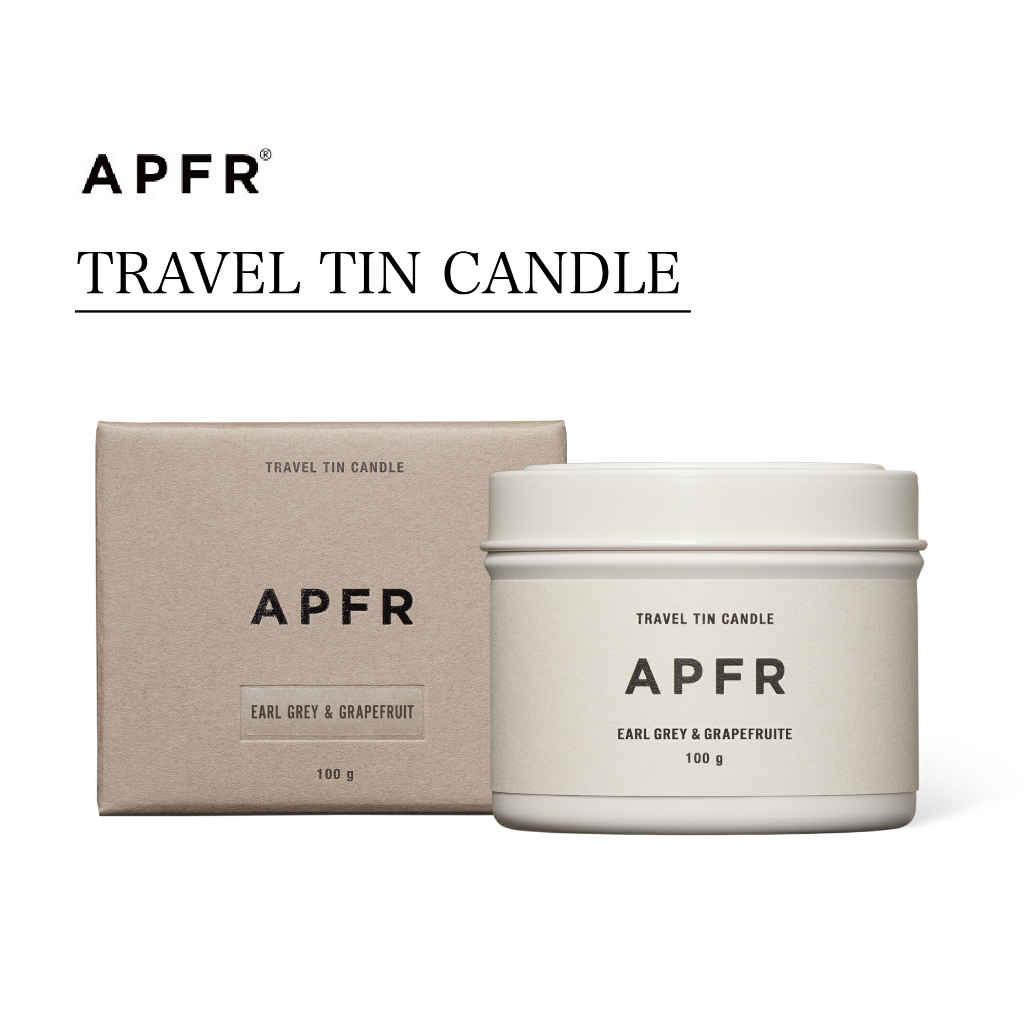 APFR / TRAVEL TIN CANDLE アポテーケフレグランス トラベルティンキャンドル