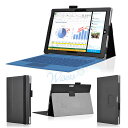 【タッチペン・OTGケーブル・フィルム付】 wisers Microsoft Surface 3 タブレット 専用 ケース カバー 全6色 ブラック・ダークブルー・スカイブルー・ピンク・ホワイト・ブラウン