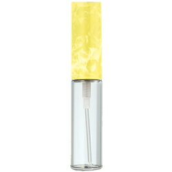 【15日P10・最大1,000円offクーポン】グラスアトマイザー （プラスチックポンプ） #4343 【マーブルイエロー】4ml [ヤマダアトマイザー..