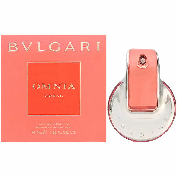 【20日P10・最大1,000円offクーポン】ブルガリ BVLGARI オムニア コーラル EDT SP 40ml【あす楽対応_お休み中】【香水 レディース】【人気 ブランド ギフト 誕生日 プレゼント】