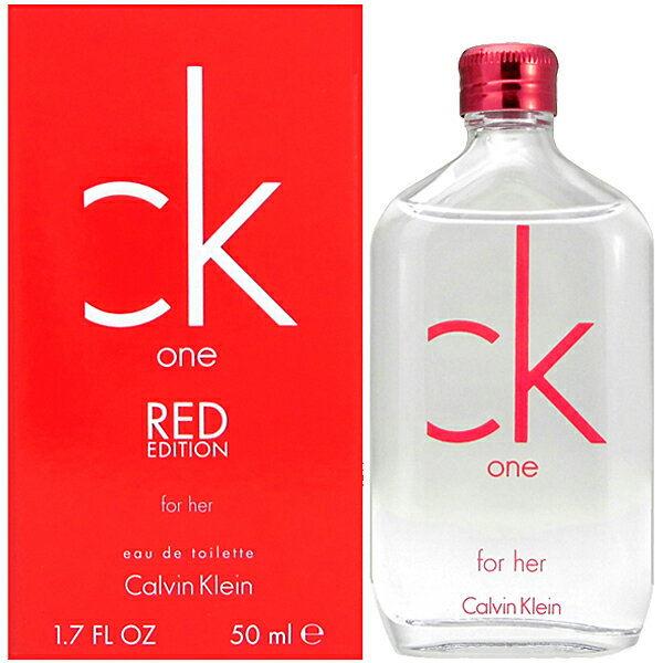 【最大P2倍・最大1000円offクーポン】◆難あり◆【カルバン クライン】シーケーワン レッド フ ...