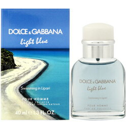 【18-19日P5・最大1,000円offクーポン】【ドルチェ＆ガッバーナ】 D＆G ライトブルー スイミング イン リパリ EDT SP 40ml 【あす楽対応_お休み中】【香水 ギフト メンズ レディース】【人気 ブランド ギフト 誕生日 プレゼント】