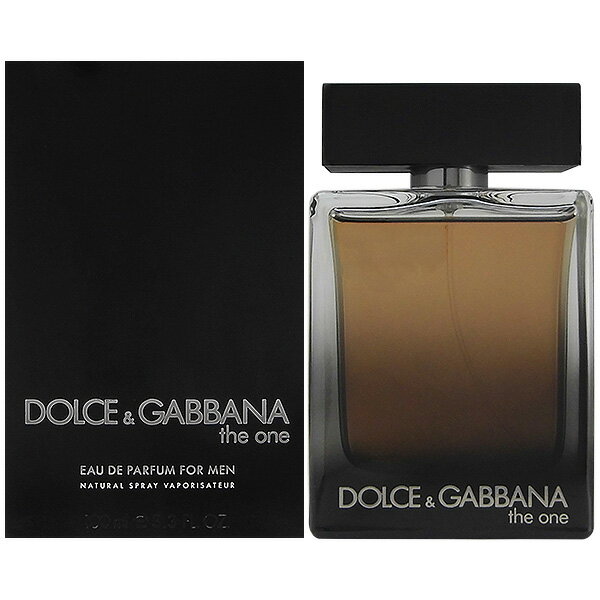 D＆G(ドルガバ) 【最大1,000円offクーポン】【ドルチェ＆ガッバーナ】 ザ ワン フォーメン オードパルファム EDP SP 100ml DOLCE & GABBANA the one Eau de Parfum 【あす楽対応_14時まで】【香水 ギフト メンズ レディース】【人気 ブランド ギフト 誕生日 プレゼント】