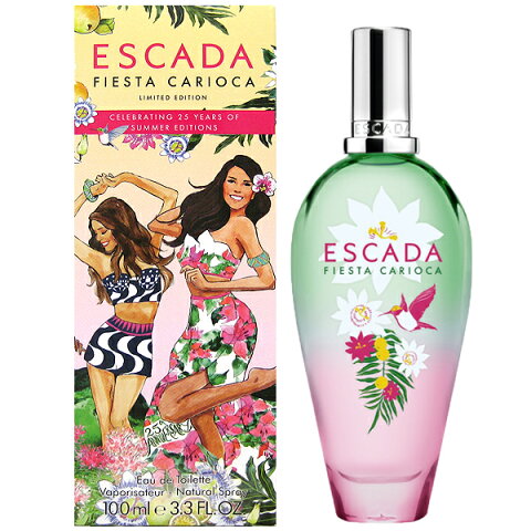 【最大400円OFFクーポン配布中】エスカーダ ESCADA フィエスタ カリオカ EDT SP 100ml　ESCADA　Fiesta Carioca【あす楽対応_お休み中】【香水 ブランド バレンタイン ギフト 誕生日】