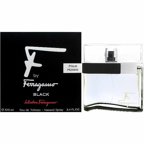 【最大1,000円offクーポン】サルヴァトーレ フェラガモ エフ バイ フェラガモ プールオム ブラック EDT SP 100ml SALVATORE FERRAGAMO【あす楽対応_14時まで】 【香水 ギフト メンズ】【人気 ブランド ギフト 誕生日 プレゼント】